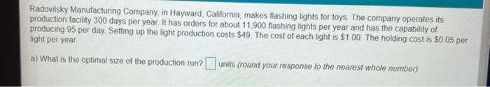 Radovilsky Manufacturing Company in Hayward,