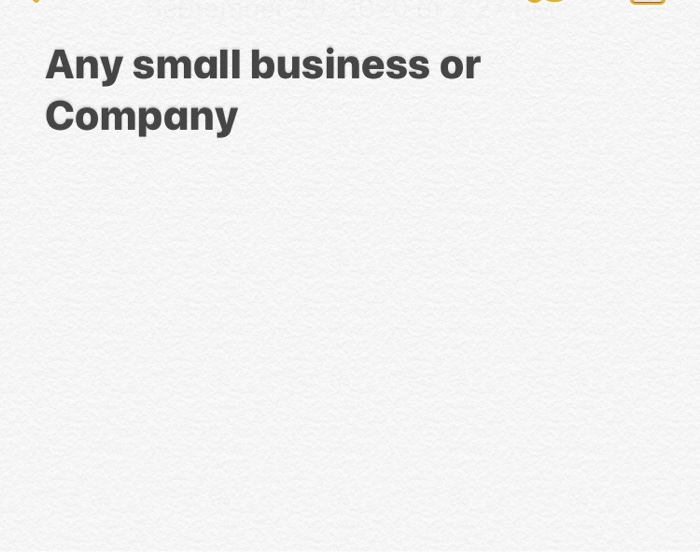 Research project about business ( what kind of