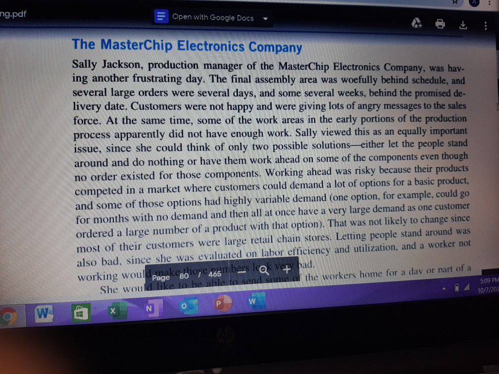 this is 3.2 this is one case study from Inventory