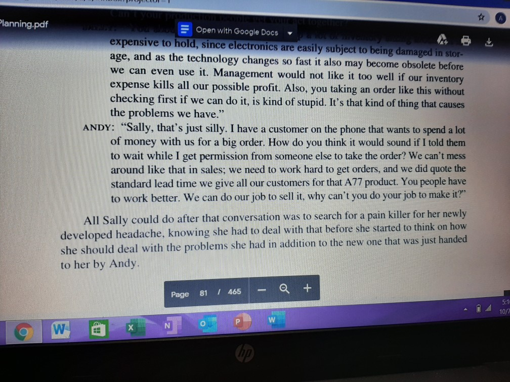 this is 3.2 this is one case study from Inventory