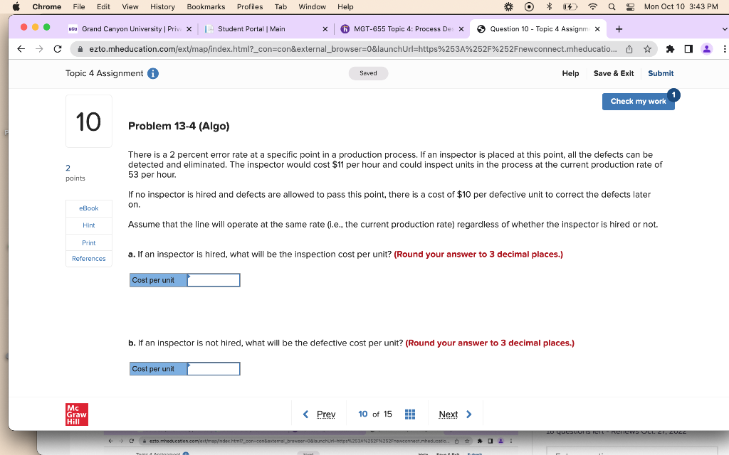 There is a 2 percent error rate at a specific