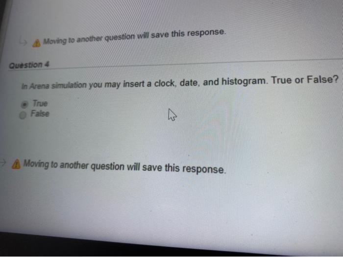 Moving to another question will save this