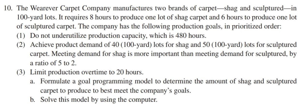please Solver this question by using POM-QM for