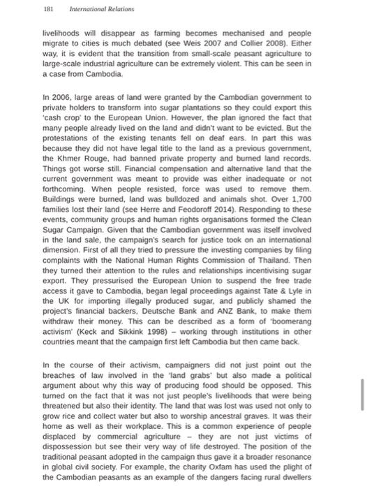 Description Students will use the topic and case