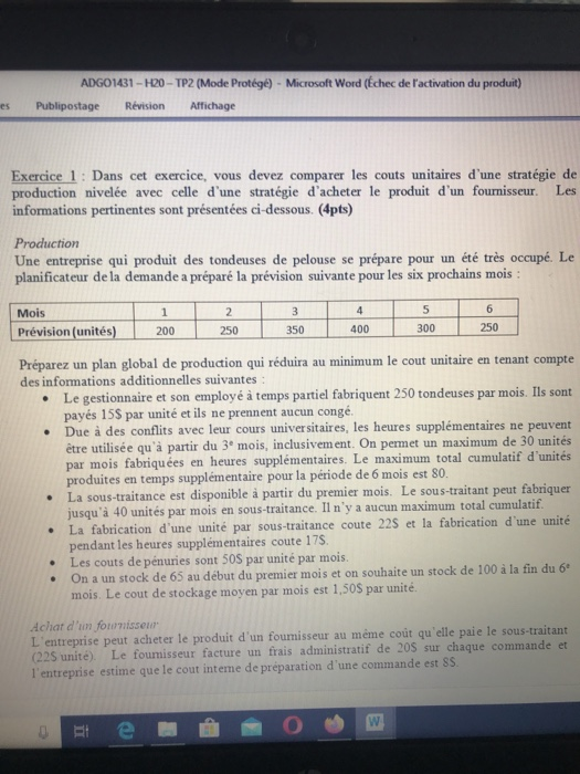 ADGO1431 - 1120 - TP2 (Mode Protge) - Microsoft