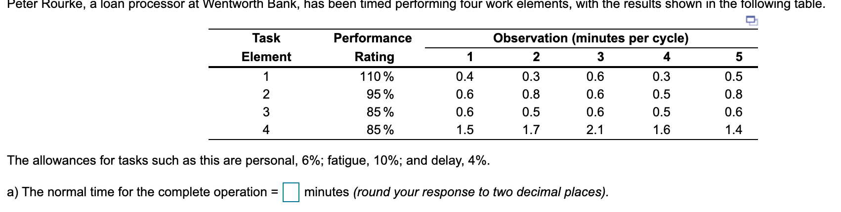 Peter Kourke, a loan processor at Wentworth Bank,