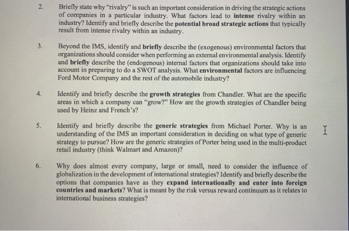 please answer thank you! 2. 3. Briefly state why