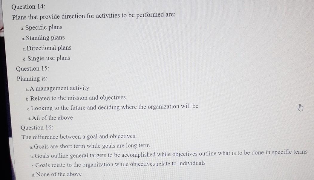 Section B: Multiple choice questions (1x40)