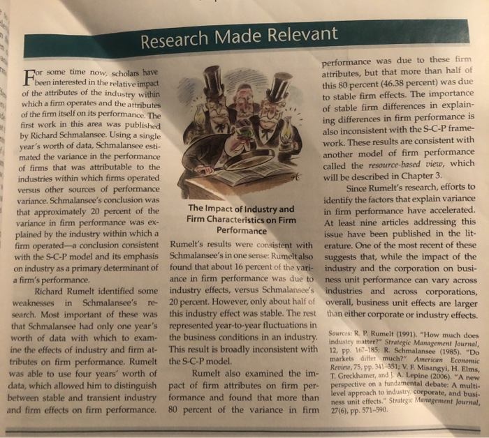 explain and create a discussion Research Made