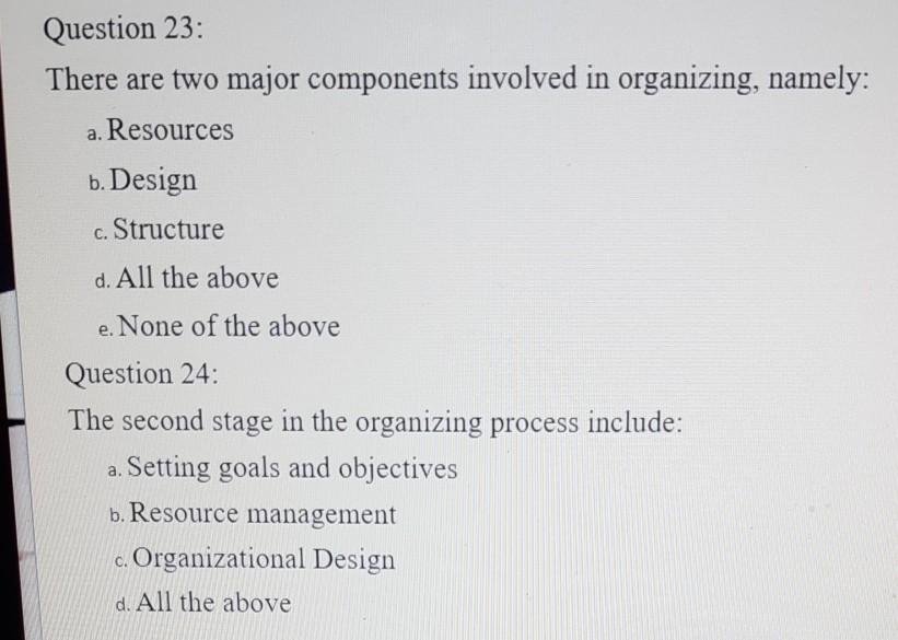 Section B: Multiple choice questions (1x40)