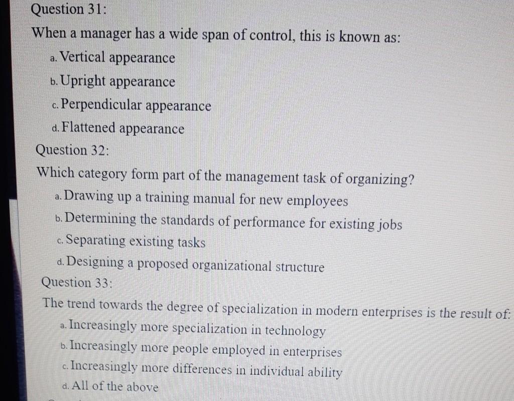 Section B: Multiple choice questions (1x40)