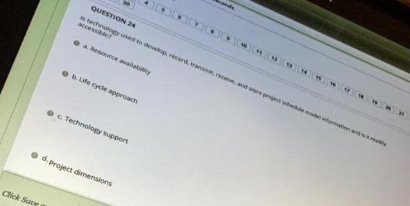 QUESTION 24 is technology used to develop,