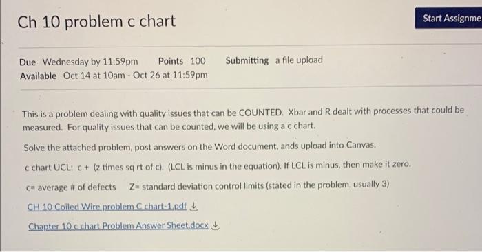 This is a problem dealing with quality issues