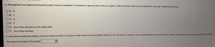 . X 1 - More Info e Activity Duration (weeks)