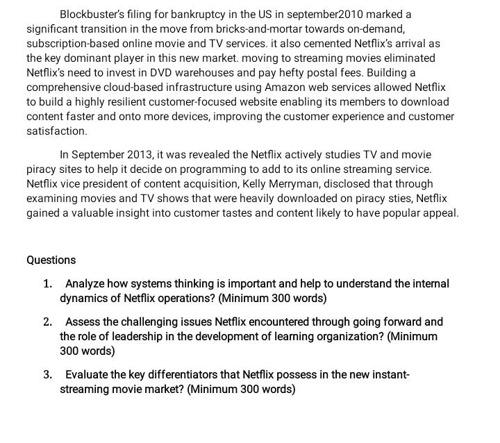 Netflix - a learning organization in the making