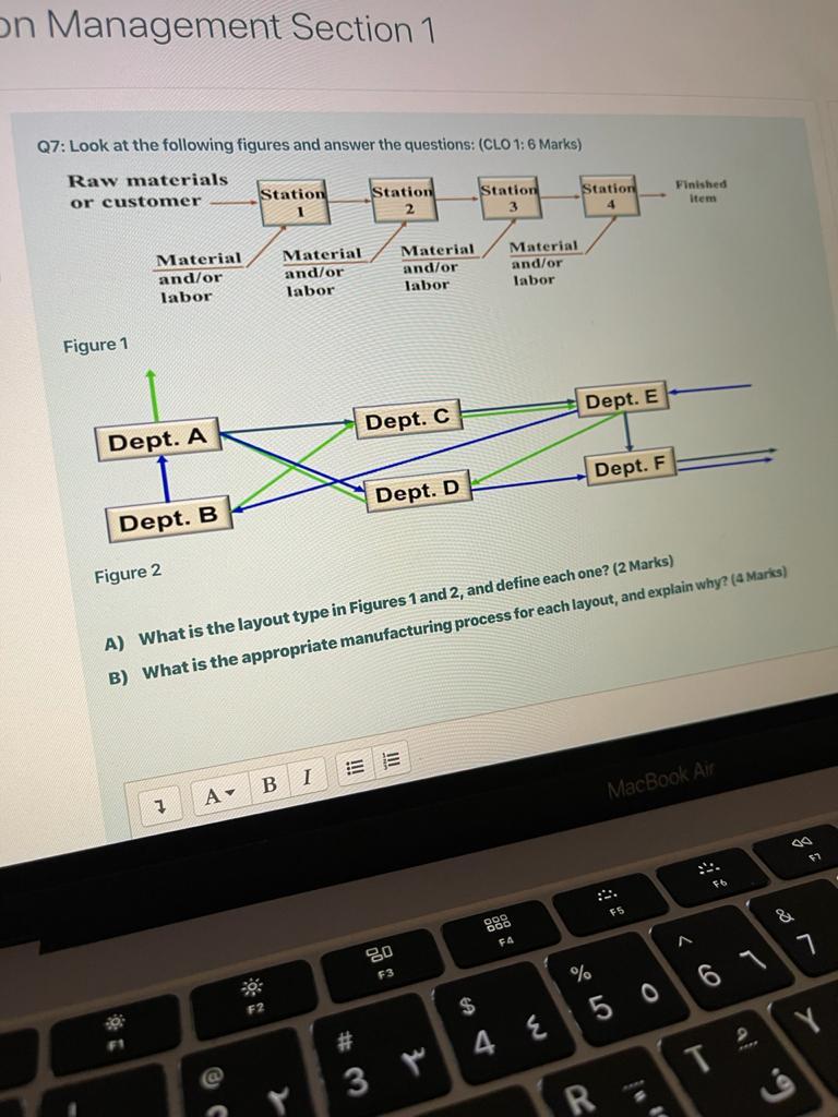 on Management Section 1 Q7: Look at the following