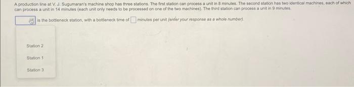 A production line at V. Sugumaran's machine shop