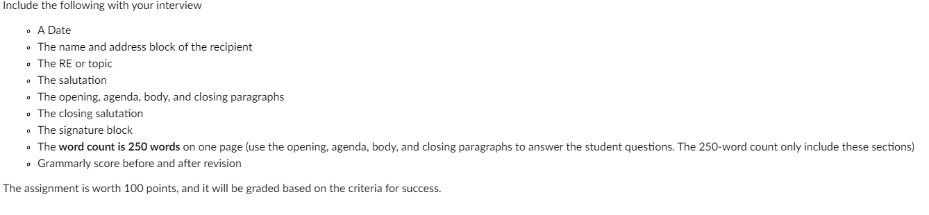 will be able to attend. - A Date - The name and