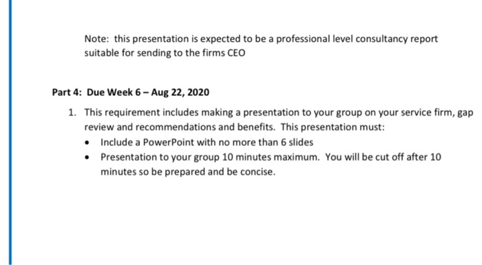 project tittle :Service innovation consultancy