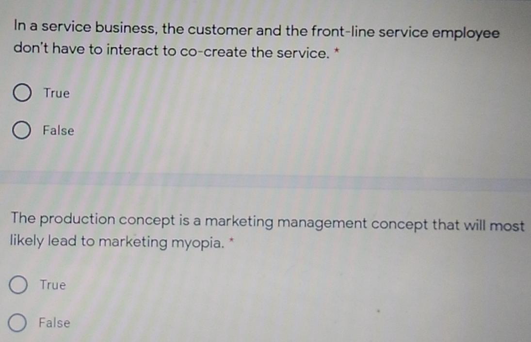 In a service business, the customer and the