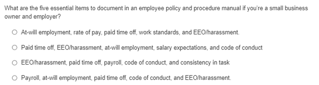 How is a job description helpful when hiring a