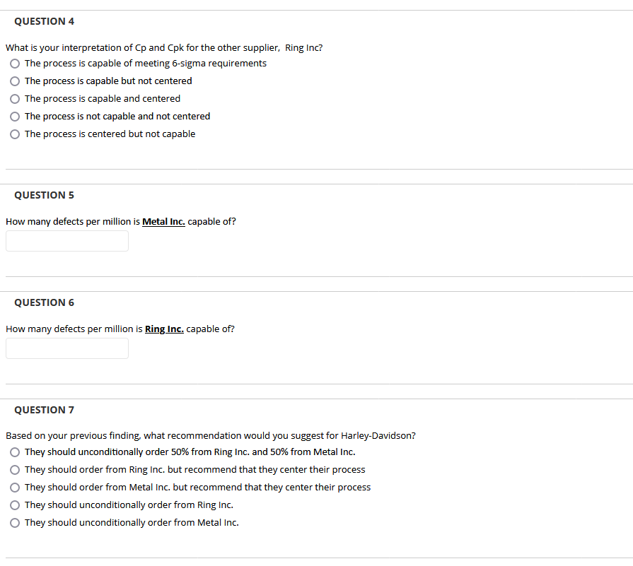 You work for Harley-Davidson, manufacturer of