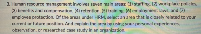 using HR department is the future position 3.