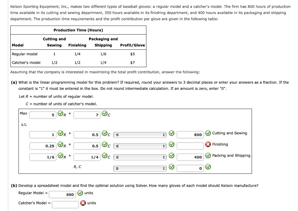 Kelson Sporting Equipment, Inc., makes two