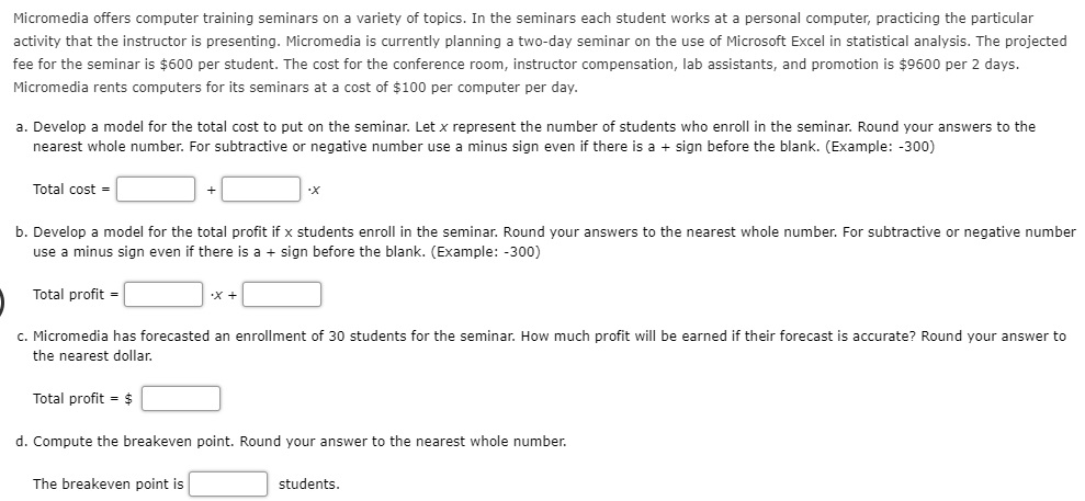 Micromedia offers computer training seminars on a