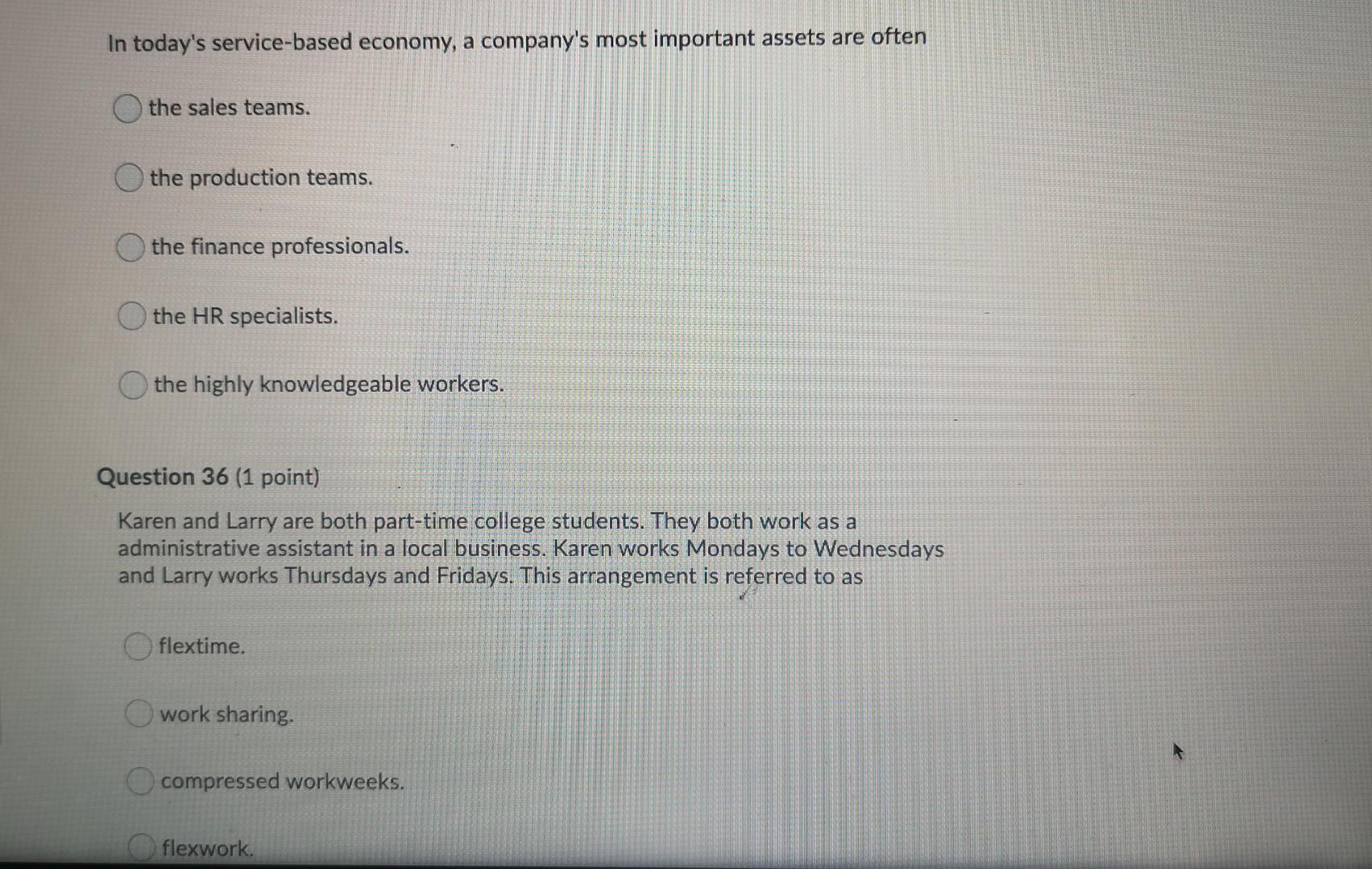 In today's service-based economy, a company's