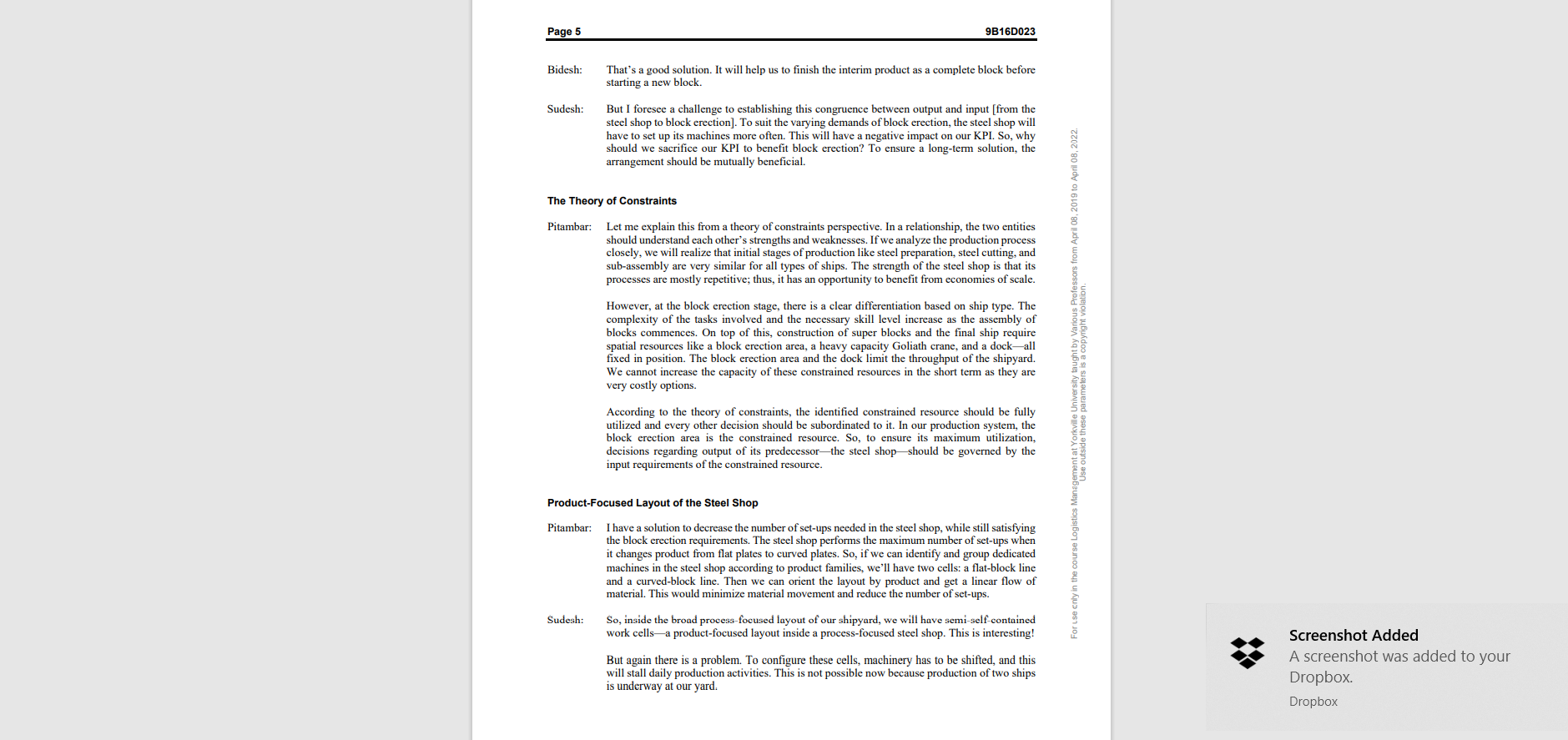 What prerequisite assessment needs to be carried