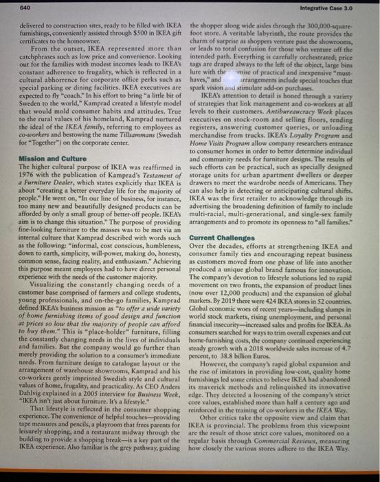 case 3.0 ikea: scandinavian style Questions 1.