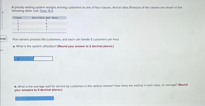 Can someone help with this? A priority walting