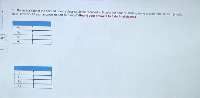 Can someone help with this? A priority walting