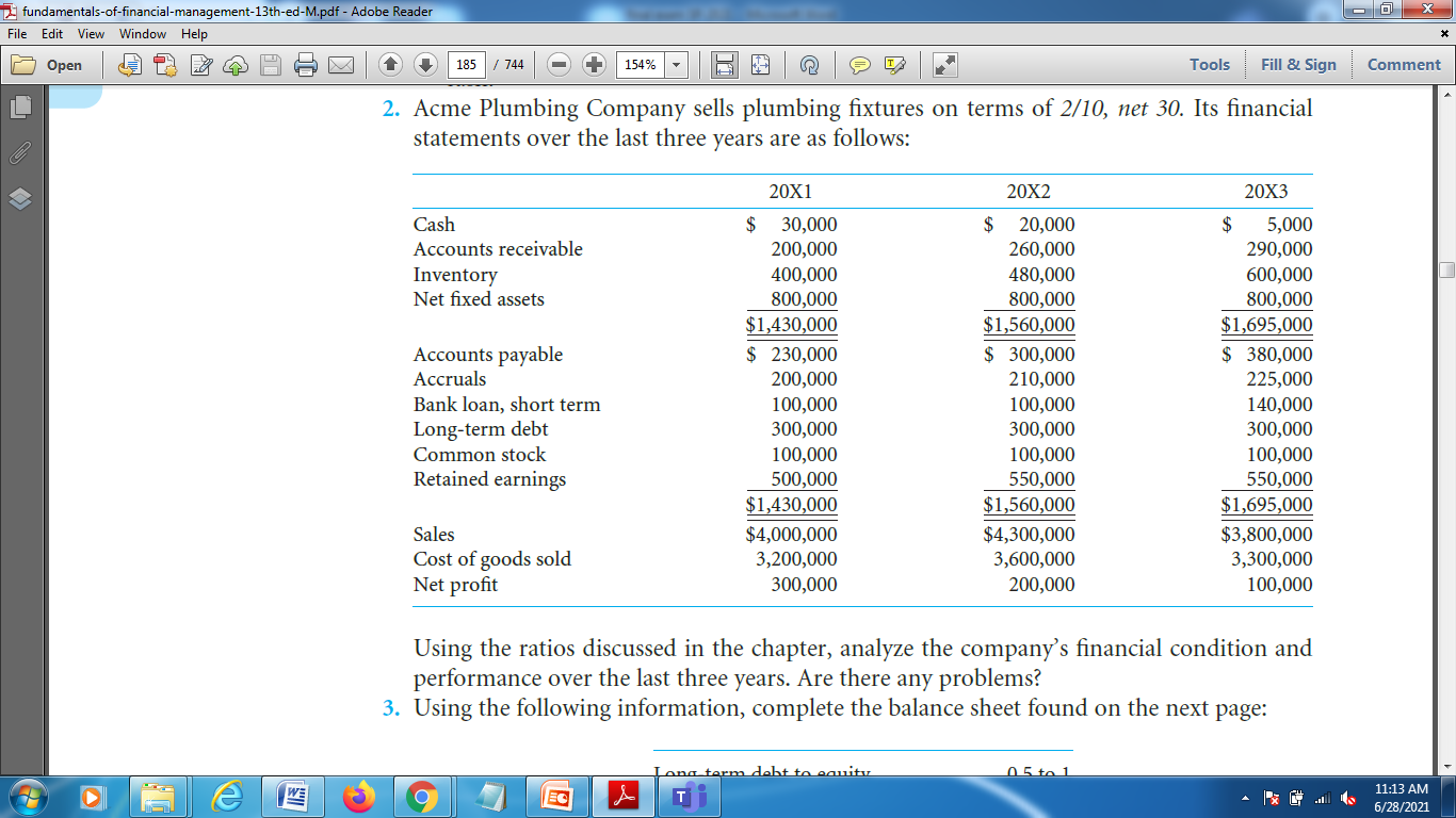 Financial managemant On the basis of this