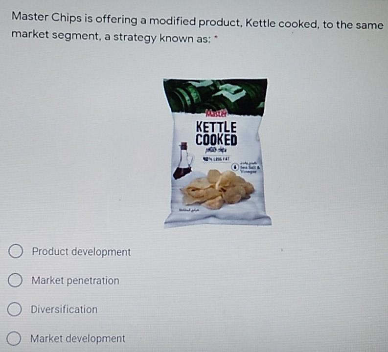 Master Chips is offering a modified product,