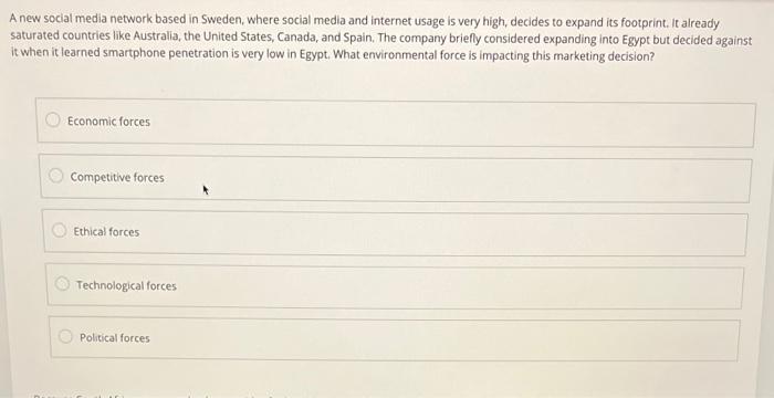 A new social media network based in Sweden, where