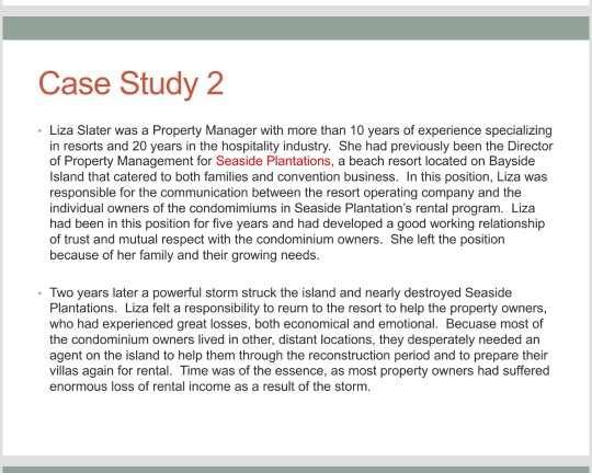 Direction: Read the case study below and answer