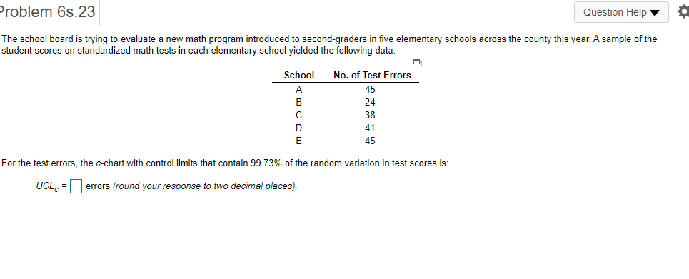 LCL c= errors ( round your response to two