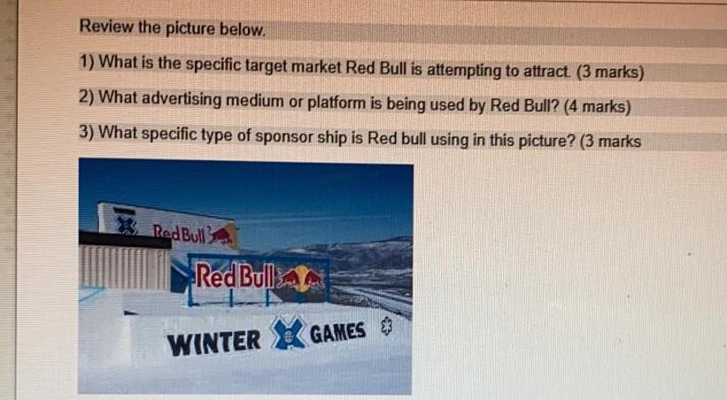 Review the picture below. 1) What is the specific