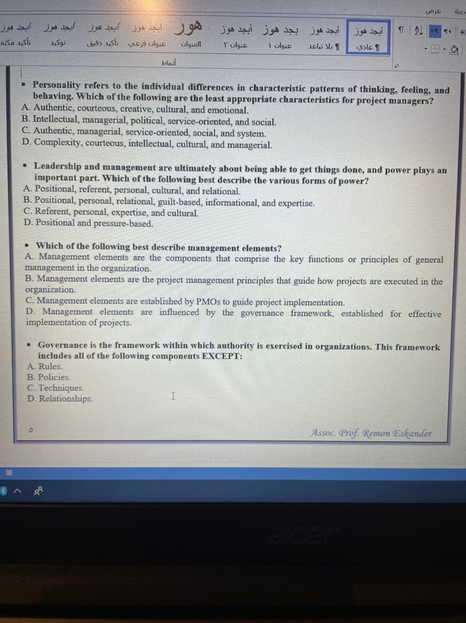 voir 21 27 Personality refers to the individual