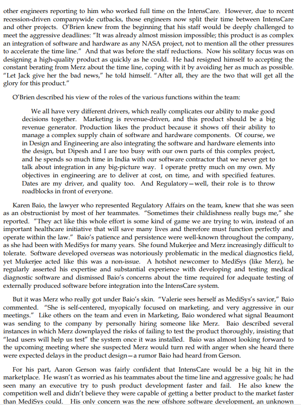 Case study - brief Case study - detailed Note