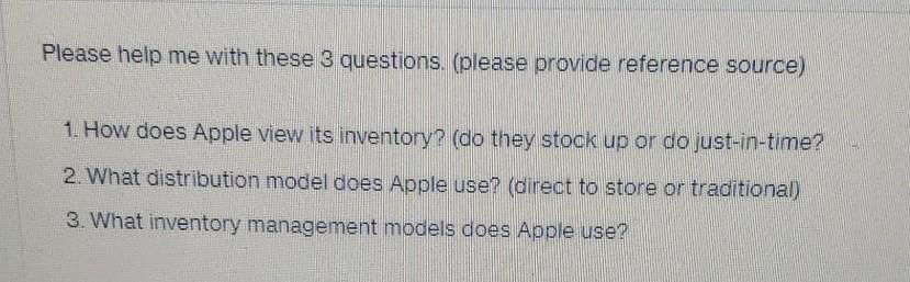 Please help me with these 3 questions. (please