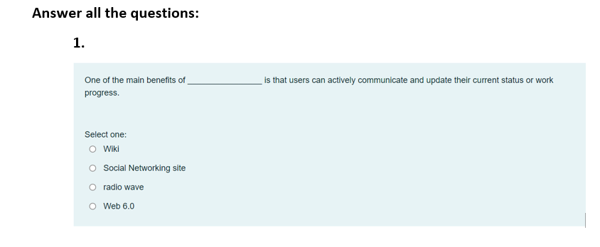 Answer all the questions: 1. is that users can