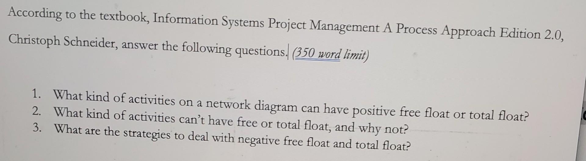 ording to the textbook, Information Systems
