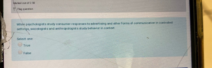 Maried out of 2.50 Flag question While
