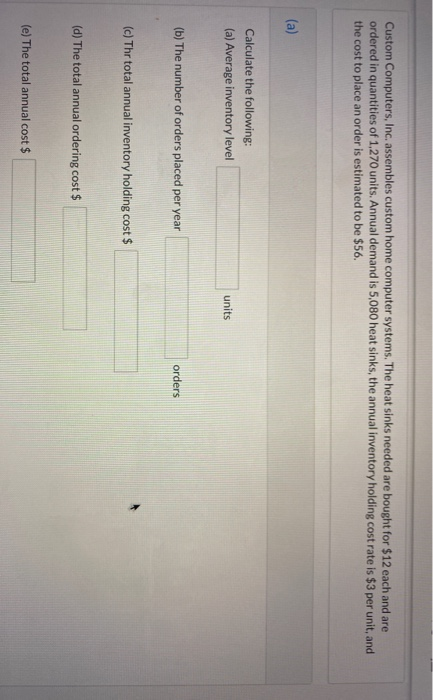 Custom Computers, Inc. assembles custom home