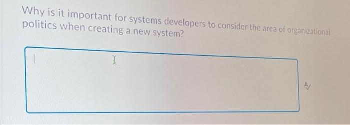Why is it important for systems developers to
