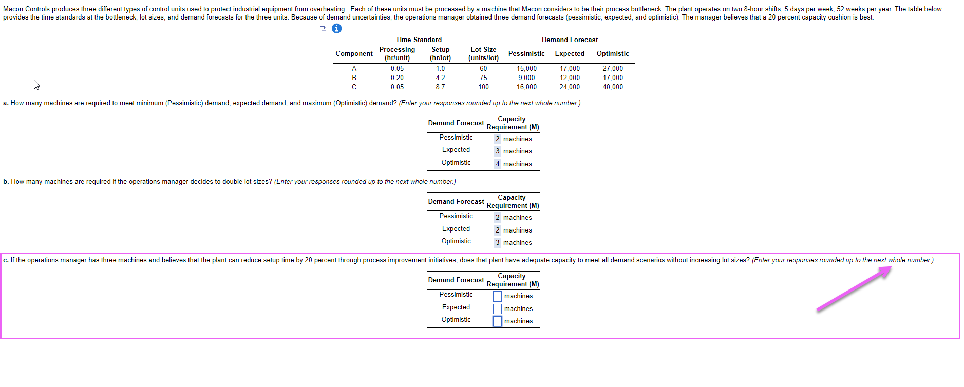 I am stuck in section C. Please show a clear