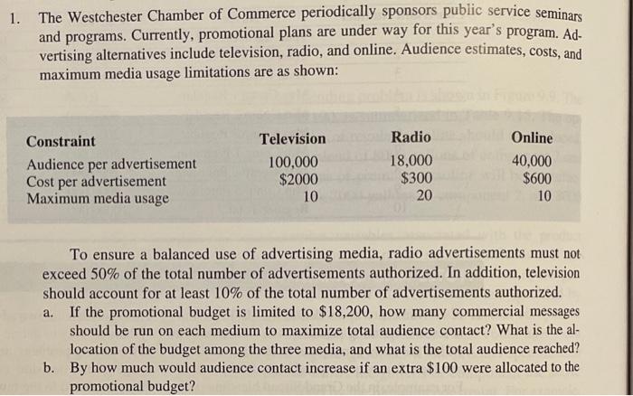 Set this up as a Linear Programming Problem but